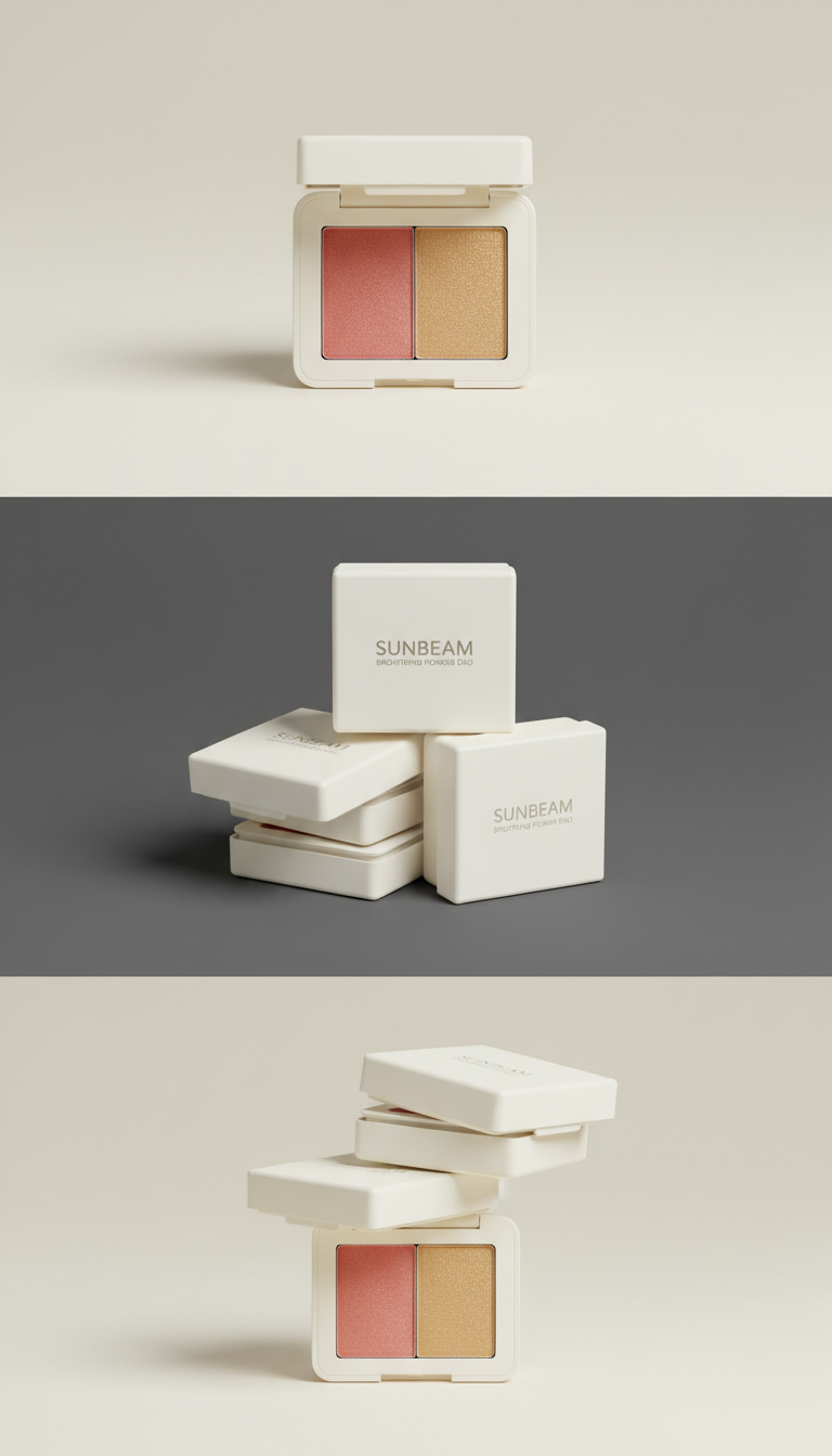 Brightening Powder Duo Sunbeam Glow