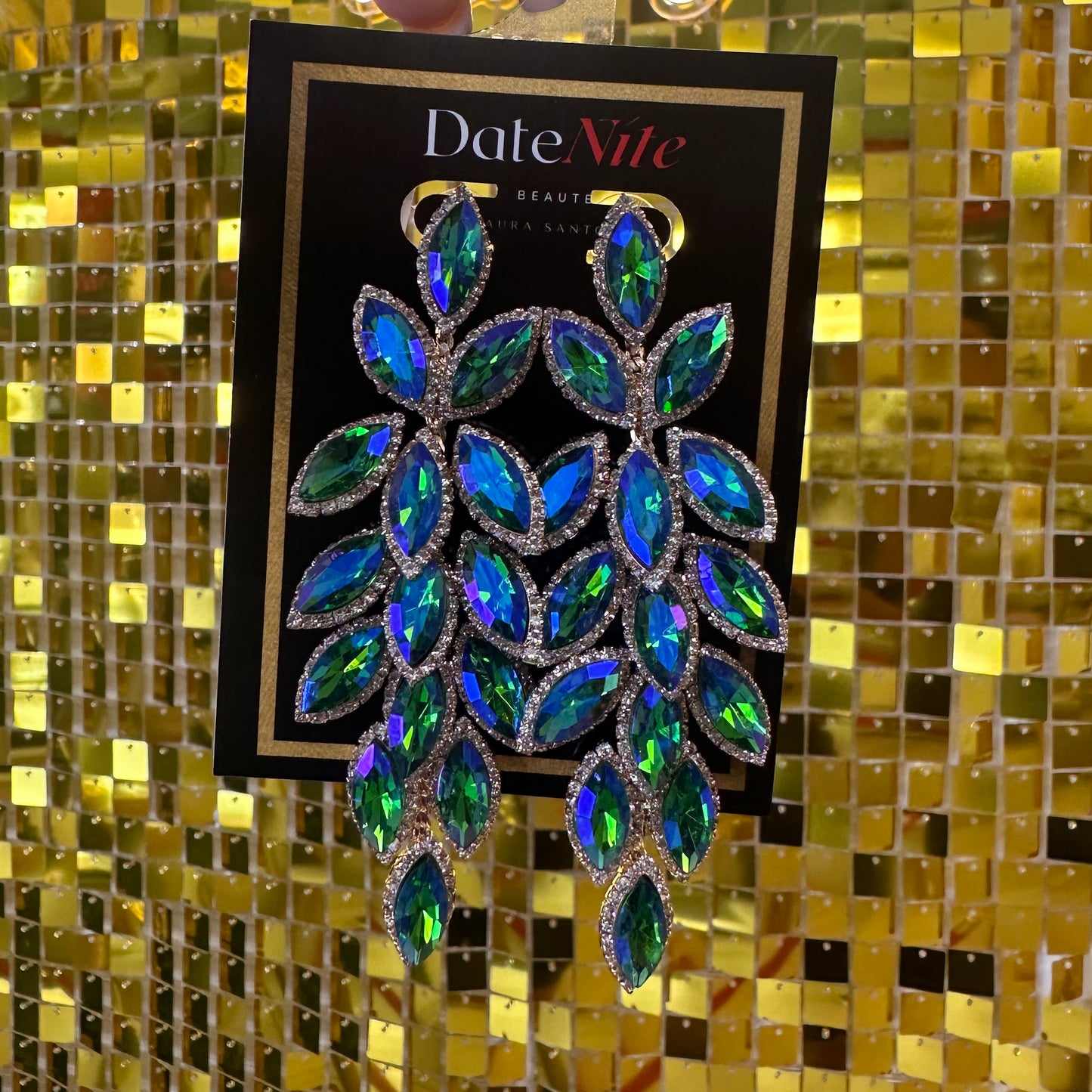 Large Cascade Earrings