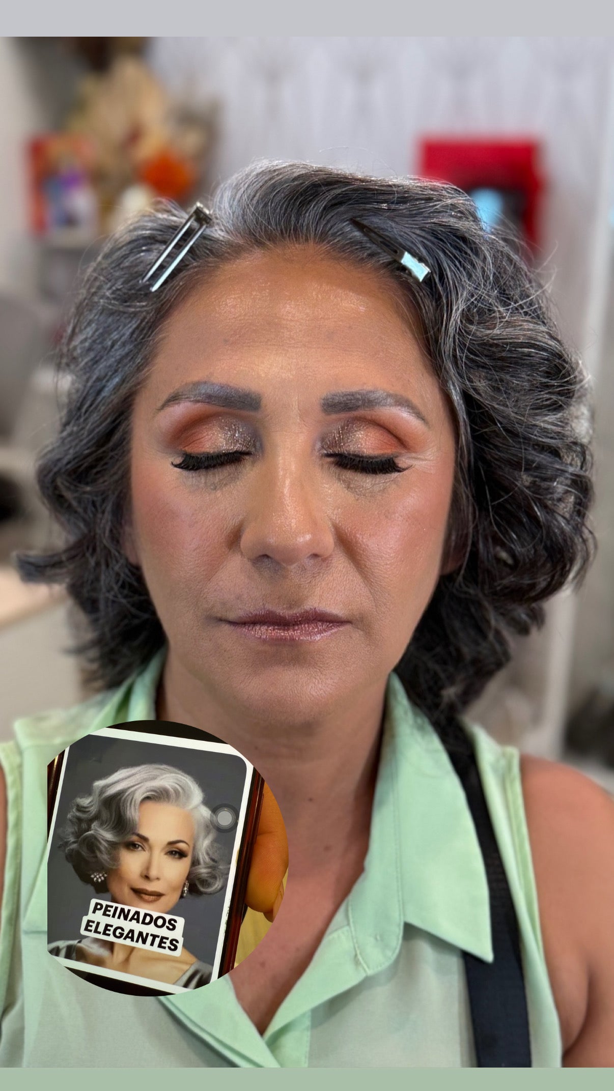 Hair & Makeup Application
