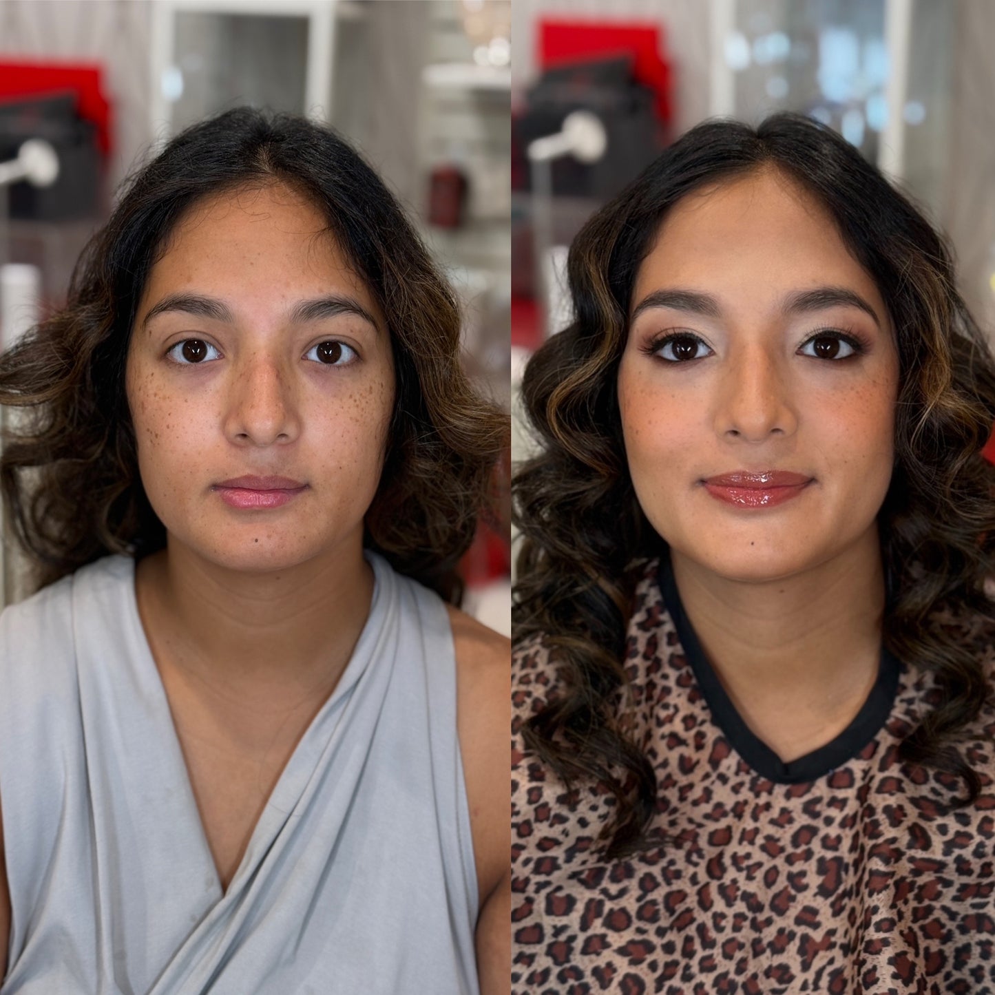 Hair & Makeup Application