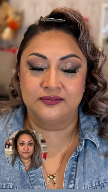 Hair & Makeup Application