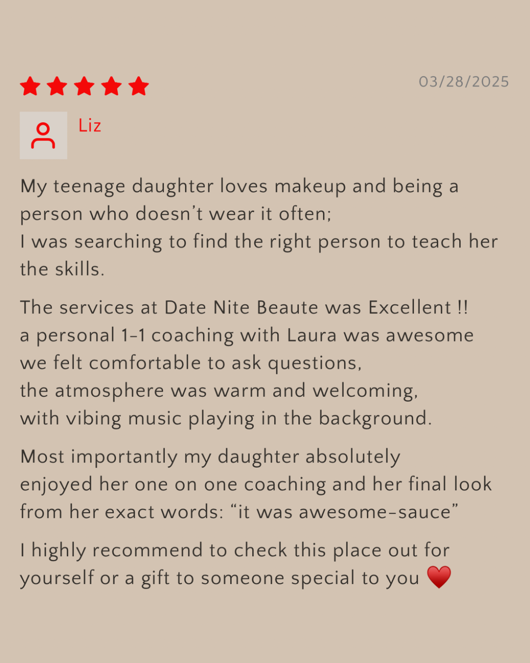 Personal Beauty Coaching