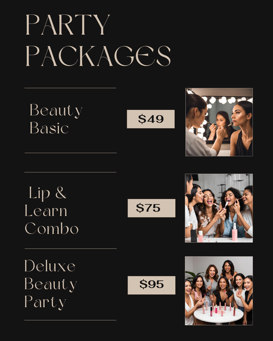 Beauty Party Packages
