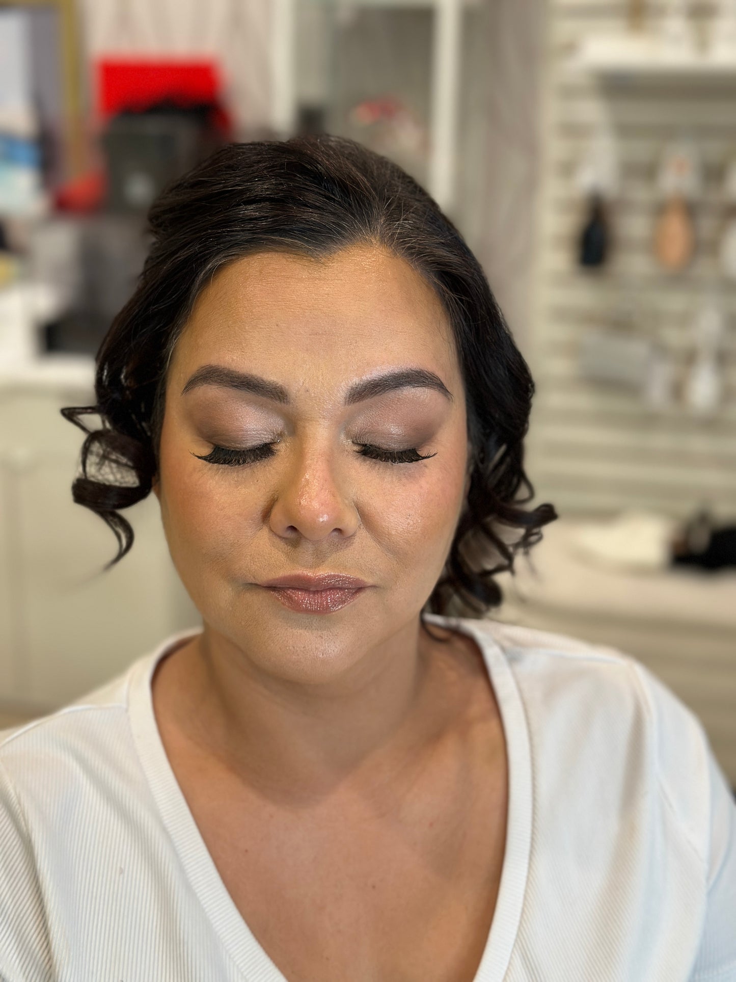 Hair & Makeup Application