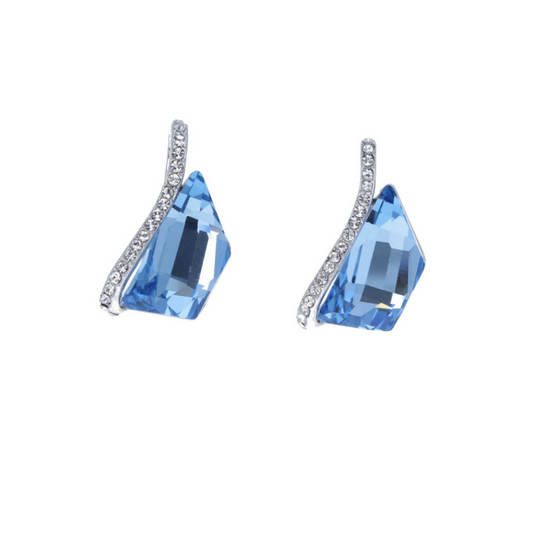 Something Aqua Blue Geometric