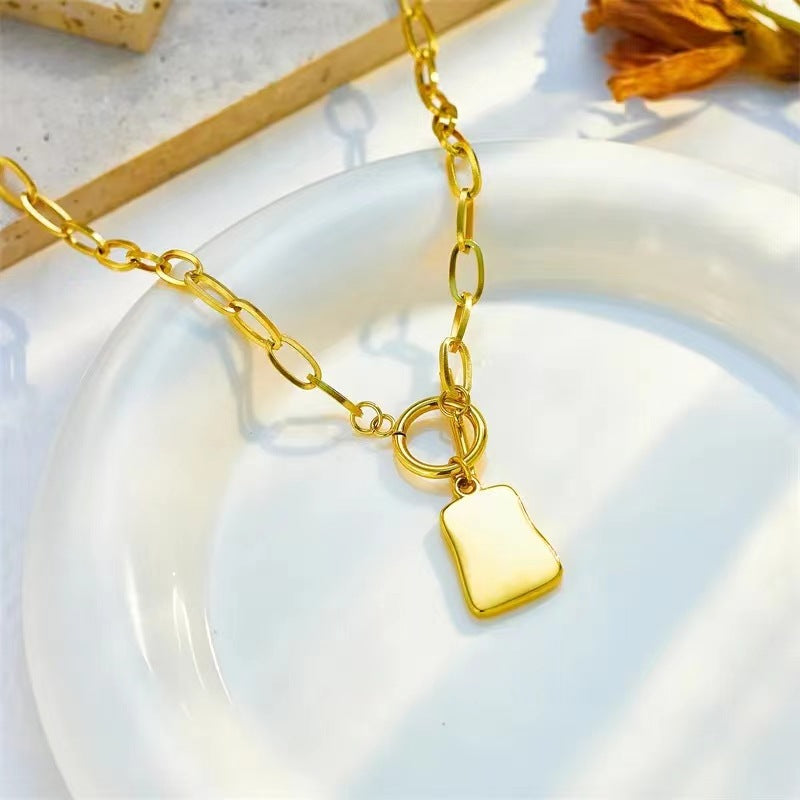 The Gallery Pearl Toggle Necklace