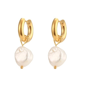 5 to 9 Pearl Hoops