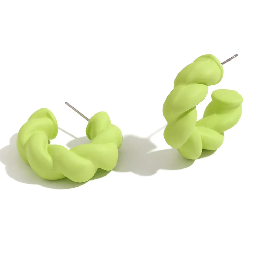 Twisted Dough Earrings