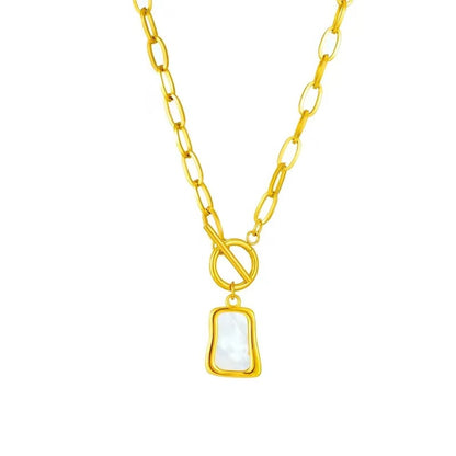 The Gallery Pearl Toggle Necklace