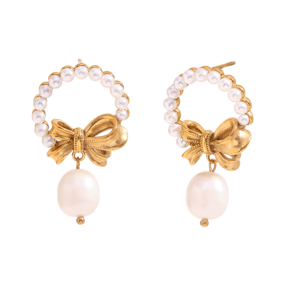 Satin Bow Drops