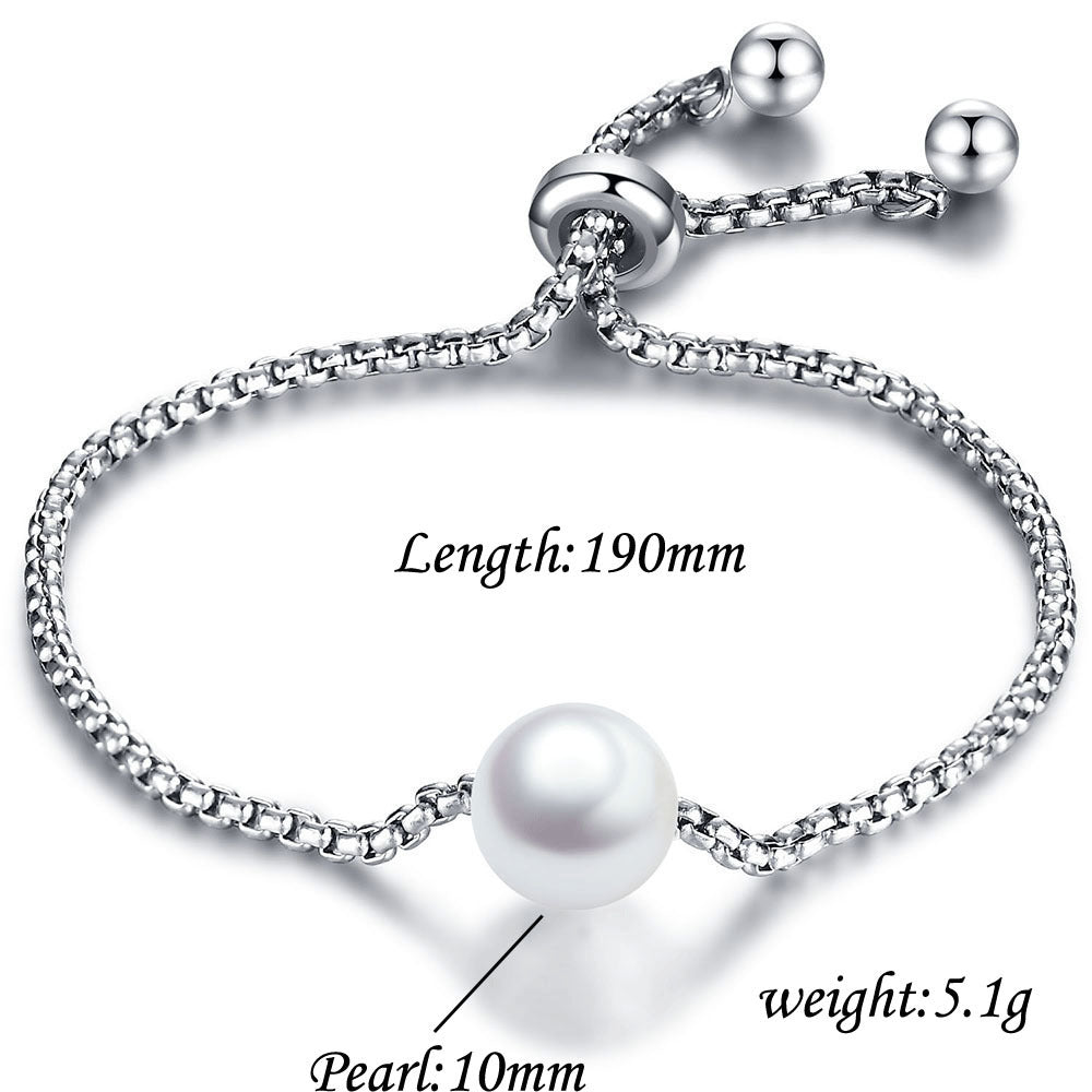 Pearl Adjustable Bracelet