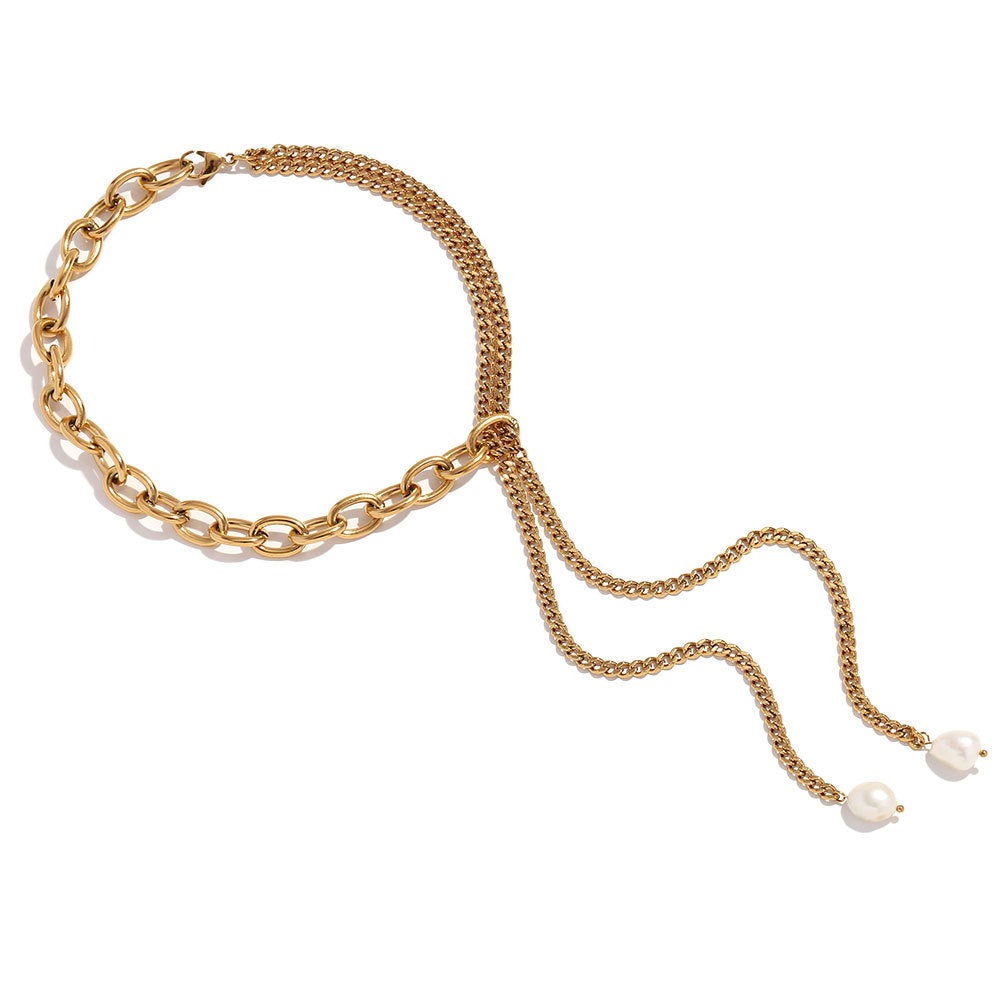 After Glow Pearl Drop Necklace