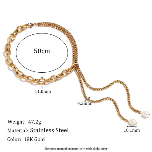 After Glow Pearl Drop Necklace