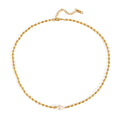 Candlelit Pearl Necklace